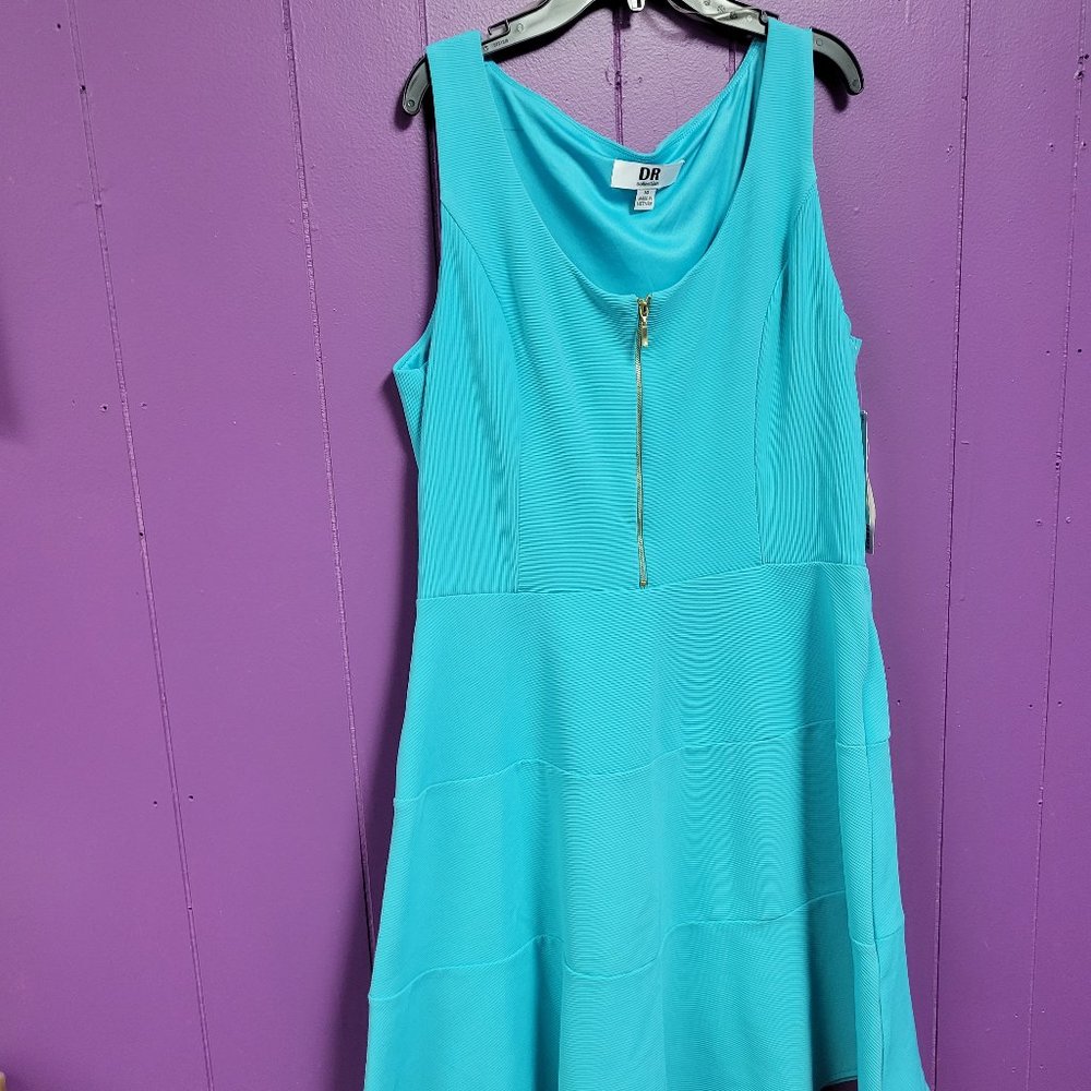 NWT DR Collection Lagoon summer dress Turquoise